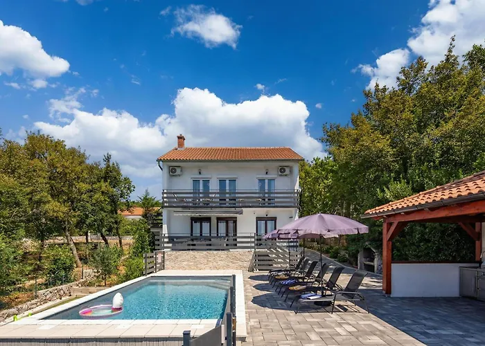 Natali With Pool And Sea View - Happy